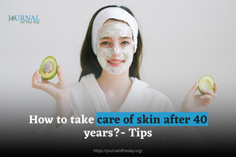 How to take care of skin after 40 years?