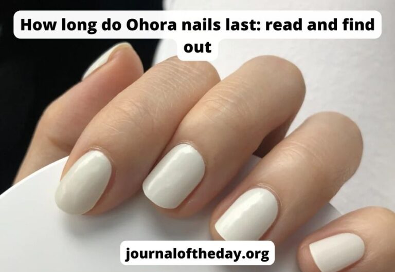 How long do Ohora nails last: read and find out