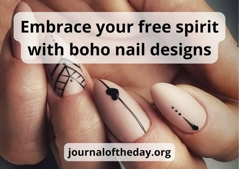 Embrace Your Free Spirit With Boho Nail Designs